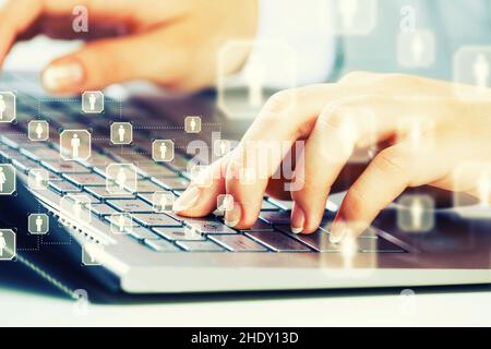 keyboard, internet, contact, social network, keyboards, internets, web, contacts Stock Photo