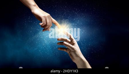 creation, emergence, inspiration, creations, emergences, inspirations Stock Photo