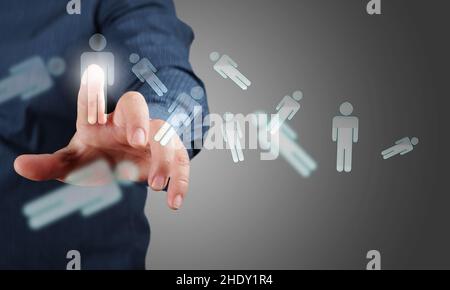 contact, social network, management, contacts Stock Photo