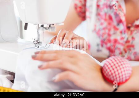 sewing, sewing machine, tailor, sewing machines, tailors Stock Photo