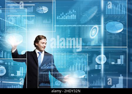 business, statistics, digital, data analysis, corporate, negocios, digitals Stock Photo