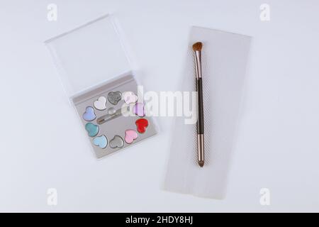 makeup, eyeshadow, make up, makeups, eyeshadows, make-ups Stock Photo