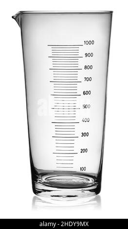 measuring cup, beaker, measuring cups, beakers Stock Photo