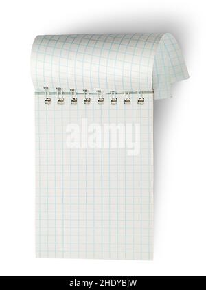 notepad, spiral notebook, paper block, notepads, spiral notebooks, paper blocks Stock Photo