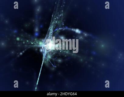 light, abstract, blips, space, lights, abstraction, abstracts, spaces Stock Photo