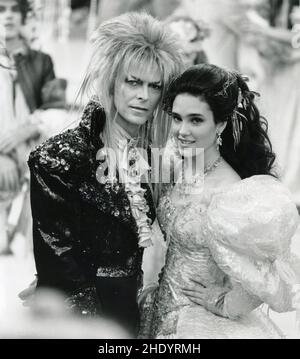 Original Film Title: LABYRINTH. English Title: LABYRINTH. Film Director:  JIM HENSON. Year: 1986. Stars: JENNIFER CONNELLY. Credit: TRISTAR PICTURES  / Album Stock Photo - Alamy