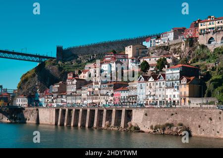 Guindais, north bank, Porto Stock Photo