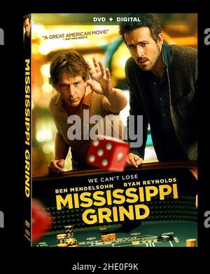 RELEASE DATE: August 13, 2015. TITLE: Mississippi Grind. STUDIO: Sycamore Pictures. DIRECTOR: Anna Boden, Ryan Fleck. PLOT: Down on his luck and facing financial hardship, Gerry teams up with younger charismatic poker player, Curtis, in an attempt to change his luck. The two set off on a road trip through the South with visions of winning back what's been lost. STARRING: Ben Mendelsohn, Ryan Reynolds, Yvonne Landry. (Credit Image: © Sycamore Pictures/Entertainment Pictures) Stock Photo