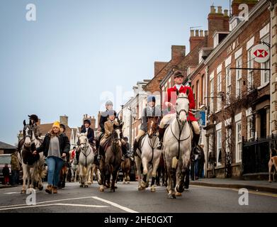 Middleton Hunt Middleton Hunt on Boxing Day in the market town of Malton in north ...