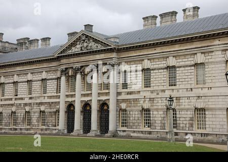 Trinity Laban Conservatoire of Music and Dance at the Old Royal Naval College in London Stock Photo