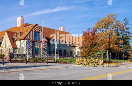 Midland, Michigan, USA - October 24, 2021: The Midland County Courthouse Stock Photo