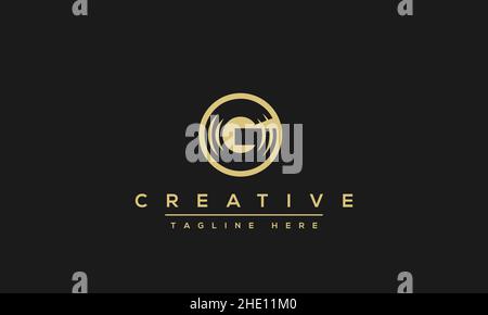 Modern creative letter G vector logo design. Minimalist G Luxury monogram initial based icon Stock Vector