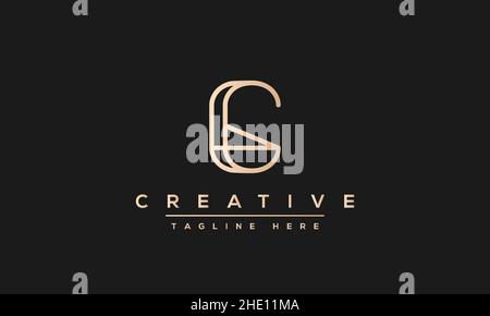 Modern creative letter G vector logo design. Minimalist G Luxury monogram initial based icon Stock Vector