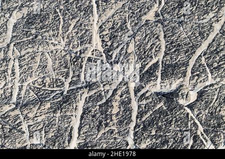 gray grunge patterned background texture based on limestone surface Stock Photo