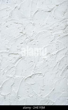 White stucco texture background. stucco surface background grunge material mapping. Stock Photo