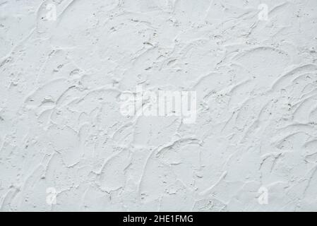 White stucco texture background. stucco surface background grunge material mapping. Stock Photo
