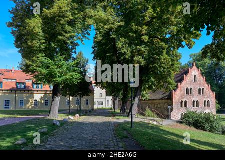 Former Cistercian Lehnin Monastery, Granary, Brandenburg, Germany Stock Photo