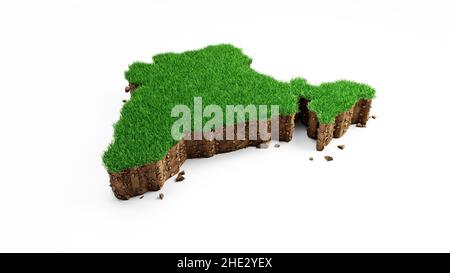 India map isolated on white background Stock Photo - Alamy