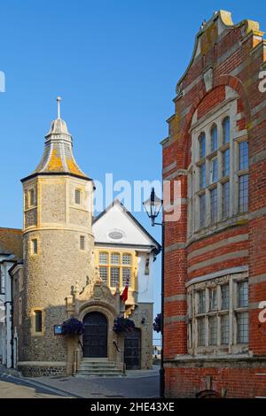 UK, Dorset, Lyme Regis Museum and Guildhall Stock Photo