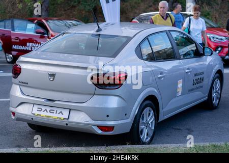 Galati, Romania - September 15, 2021: 2021 New Dacia Logan Stock Photo