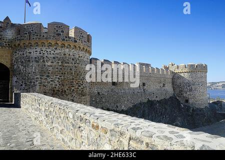 Castillo de San Miguel in Almunecar, Granada. Stock Photo