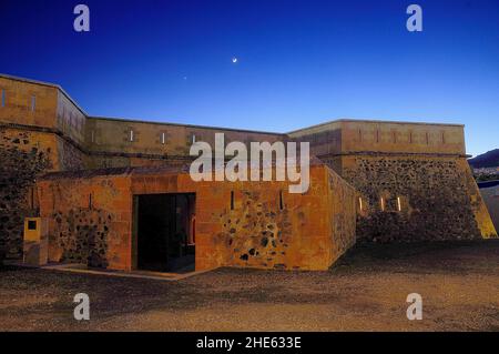 Castillo de la Herradura in Almunecar, Granada. Stock Photo