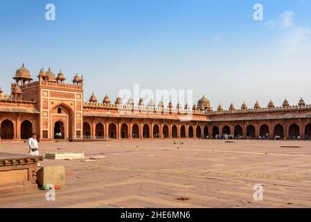 Fatehpur Sikri (Fatehpūr Sikrī), Agra District, Uttar Pradesh, India, South Asia Stock Photo