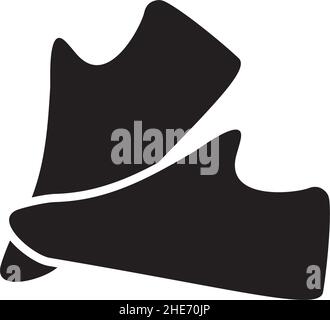 Man shoes factory company vector logo design Stock Vector