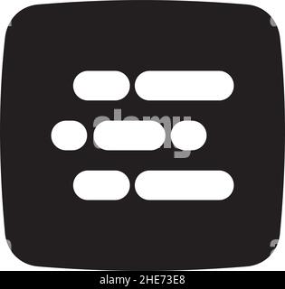 E Letter initial app vector logo design Stock Vector