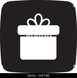 Box gift online app tech vector logo design Stock Vector