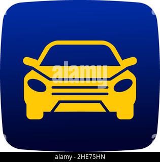 Online taxi carr app vector logo design Stock Vector