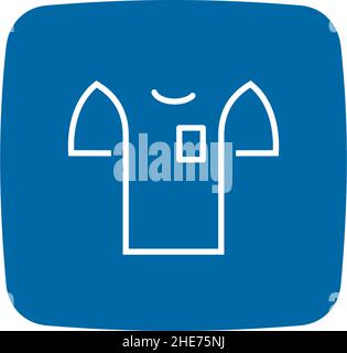 Online clothes laundry app application vector logo design Stock Vector