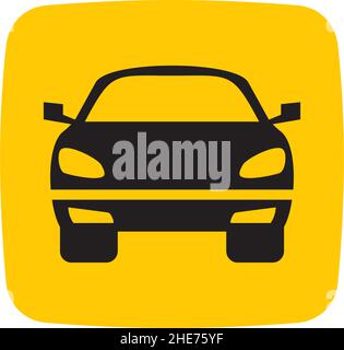 Online taxi carr app vector logo design Stock Vector