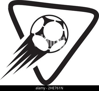 Football championship tournament competition vector logo design Stock Vector