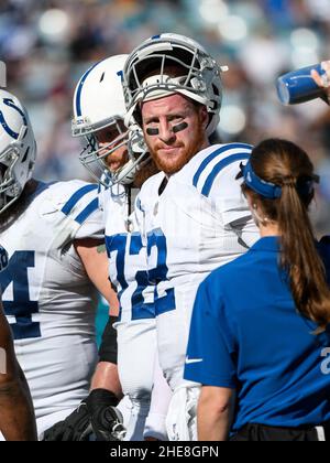 Jacksonville, FL, USA. 9th Jan, 2022. Jacksonville Jaguars quarterback  Trevor Lawrence (16) during 2nd half NFL football game between the  Indianapolis Colts and the Jacksonville Jaguars. Jaguars defeated the Colts  26-11 at