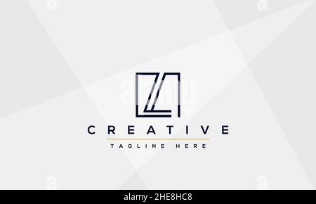 LL L initial based modern minimal creative logo vector template image ...