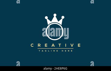 Creative abstract letter O logo design template. OO icon initial based monogram and symbol in vector Stock Vector