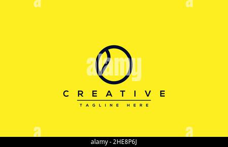 Creative abstract letter O logo design template. OO icon initial based monogram and symbol in vector Stock Vector