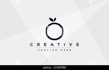 Creative abstract letter O logo design template. OO icon initial based monogram and symbol in vector Stock Vector