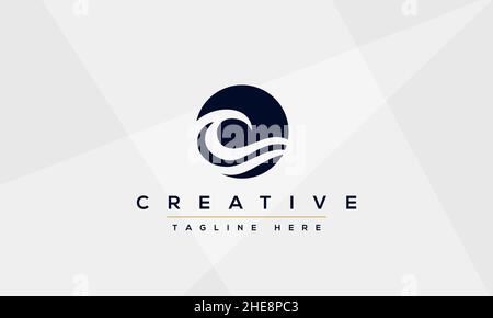 Creative abstract letter O logo design template. OO icon initial based monogram and symbol in vector Stock Vector