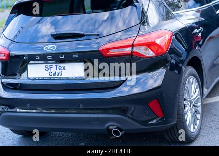 Galati, Romania - September 15, 2021: 2021 New Ford Focus Stock Photo