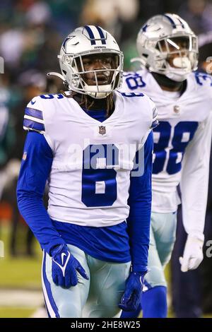 Dallas Cowboys safety Donovan Wilson (6) defends fro the secondary