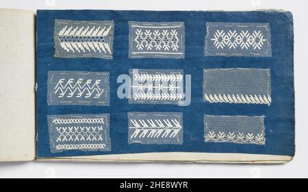 Sample Book (England), 1800 Stock Photo - Alamy