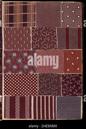 Sample Book (France), 1850 Stock Photo - Alamy