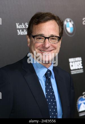 Hollywood, Ca. 20th Mar, 2022. Bob Saget at the Second Annual 'Rebels with a Cause' Gala for the USC Center for Applied Molecular Medicine at Paramount Studios in Hollywood, California on March 20, 2013. Credit: Mpi99/Media Punch/Alamy Live News Stock Photo