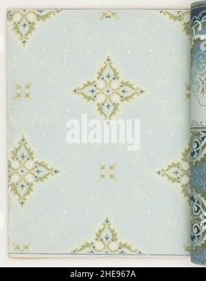 Sample Book, Alfred Peats Prize Wallpaper, ca. 1910 Stock Photo