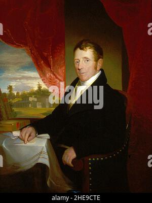 Samuel Finley Breese Morse - George Hyde Clarke. Stock Photo