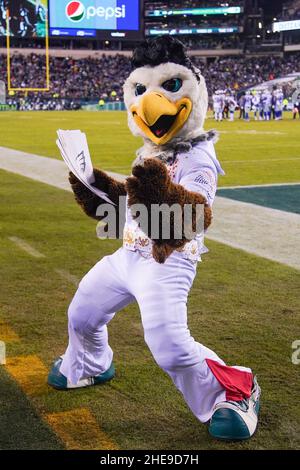 Philadelphia Eagles mascot Swoop, dressed as Batman, looks on during the  NFL football game against the Jacksonville Jaguar, Sunday, Oct. 2, 2022, in  Philadelphia. (AP Photo/Chris Szagola Stock Photo - Alamy