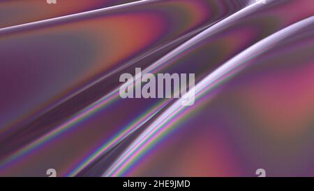 Technology background with soft reflections and dispersion effect. Stock Photo