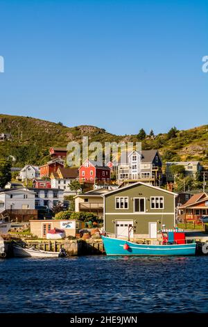 Petty Harbour Maddox Cove Newfoundland Canada Stock Photo - Alamy